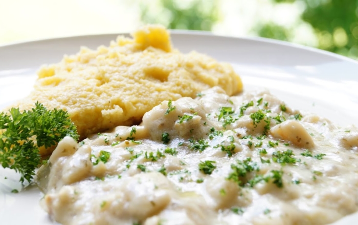 bacalà vicentina polenta