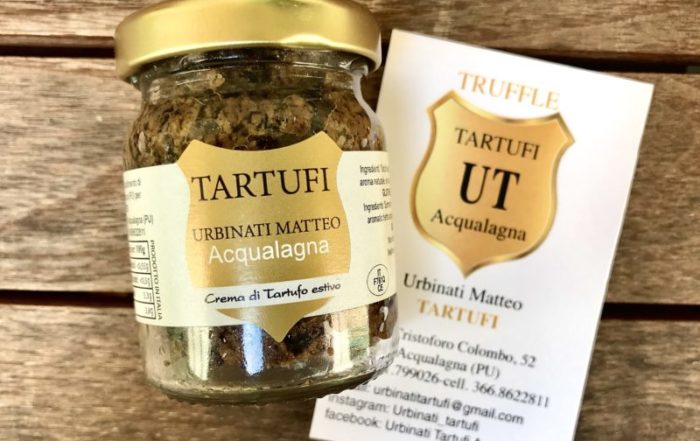 Dalla fertile Acqualagna, la crema al tartufo di Matteo Urbinati