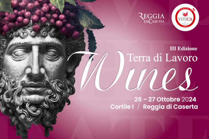 Si accendono i motori per la terza edizione di Terra di Lavoro Wines alla Reggia di Caserta con il Consorzio Vitica