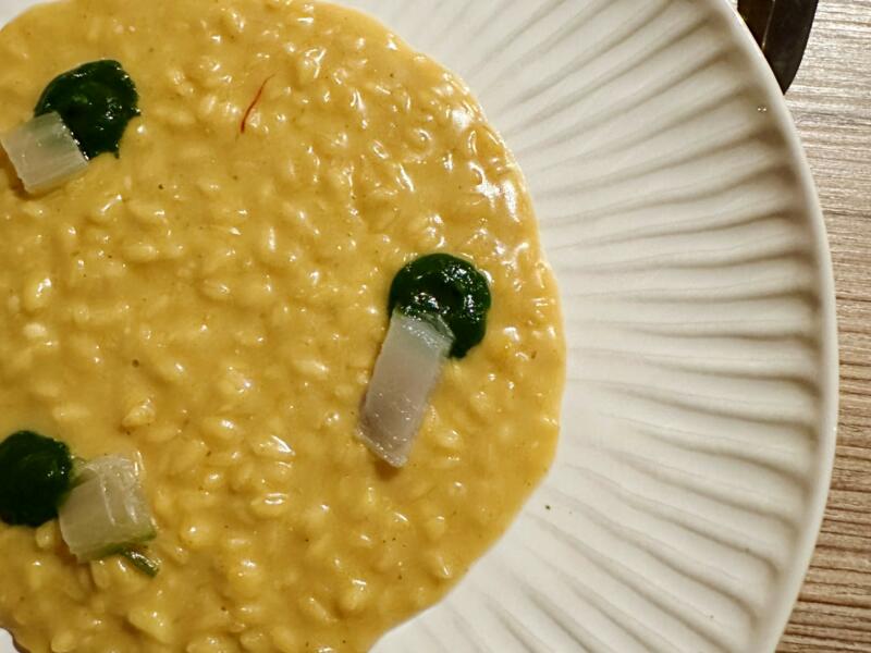 Ristorante Saur - Risotto alle erbe spontanee